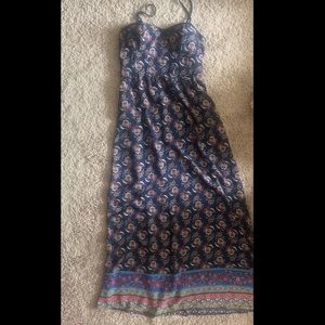 Size small maxi dress with built in cups
